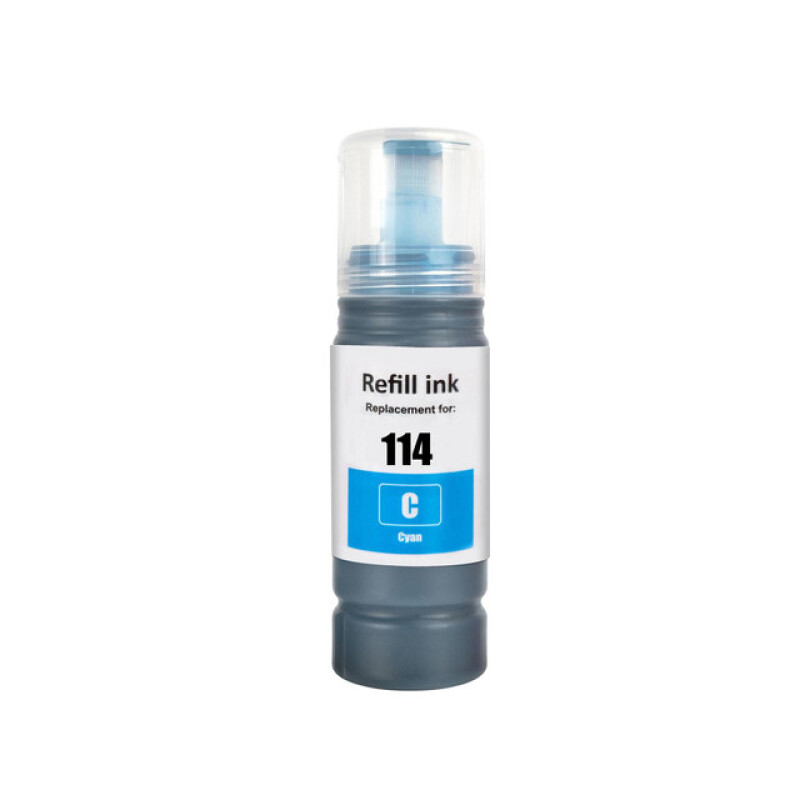 Compatible Epson 114 Cyan Ink Bottle