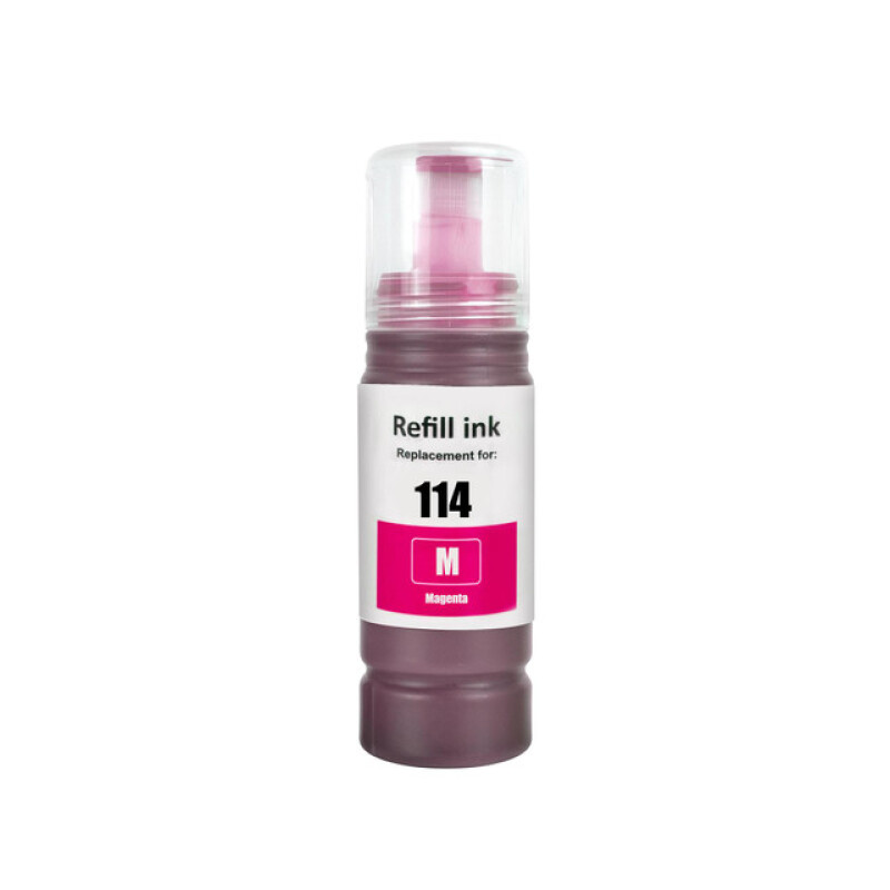 Compatible Epson 114 Magenta Ink Bottle