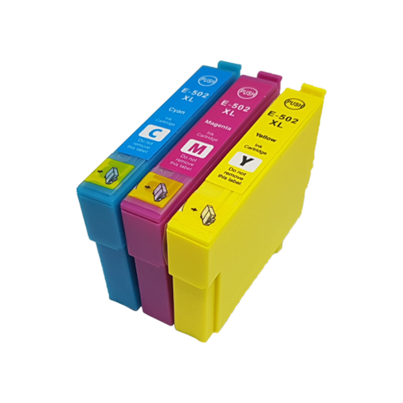 Compatible Epson 502XL Ink Cartridge Colour Pack - 3 Inks