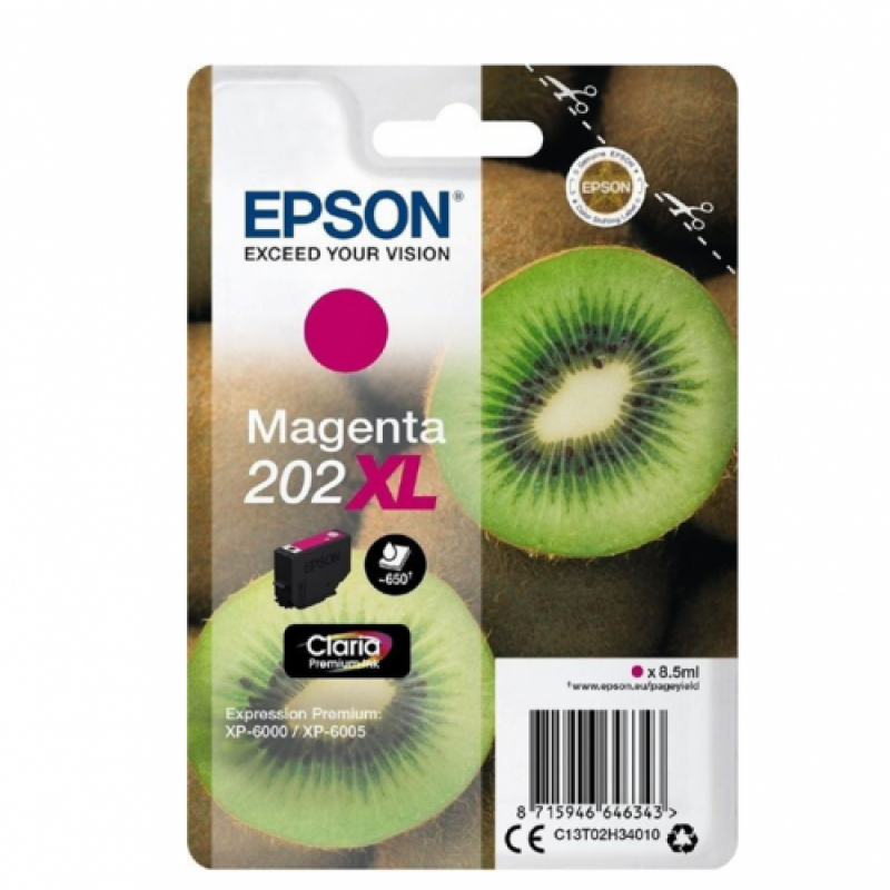 Epson 202XL Original Magenta Ink Cartridge