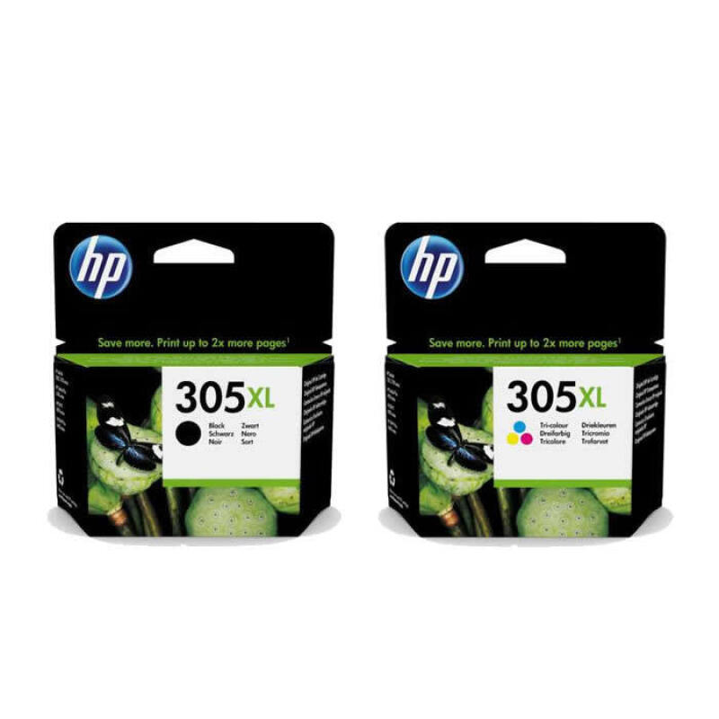 HP 305XL Black + Colour Original Ink Cartridge Multipack