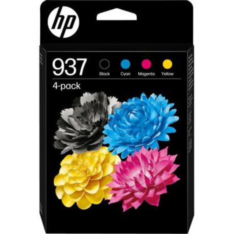 HP 937 Original Ink Cartridge Multipack - 6C400NE 