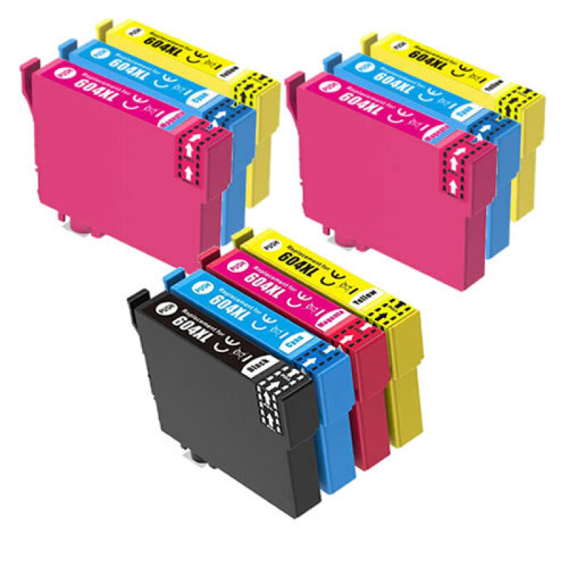 Epson 604 XL Compatible Ink Cartridges 10 Pack