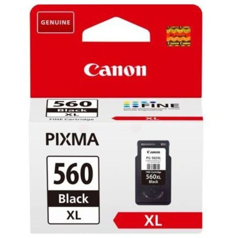 Canon Original PG-560XL High Capacity Black Ink Cartridge 14ml 