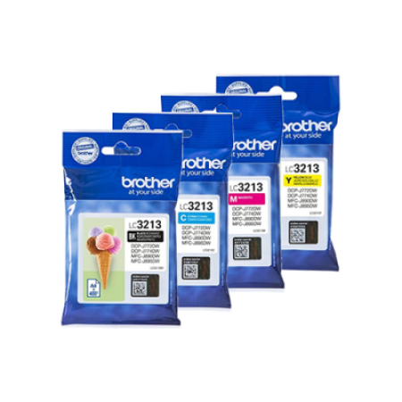 Brother LC3213 Multipack Original Ink Cartridges BK/C/M/Y 