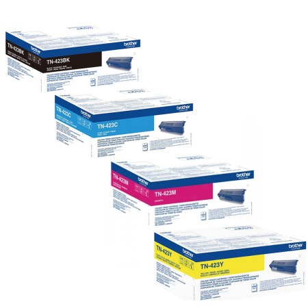 Brother TN423 Original Toner Cartridge Multipack - 4 Toners