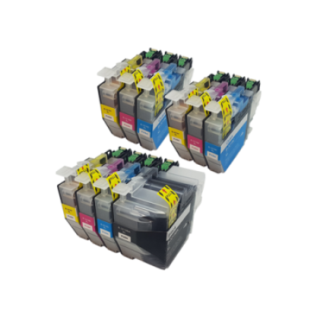 Compatible Brother LC3219XL Ink Cartridge 10 Pack - Extra Colours