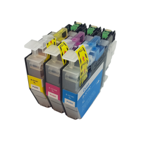 Compatible Brother LC3219XL Ink Cartridge Colour Pack - 3 Inks