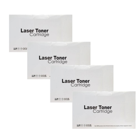 Compatible Brother TN248 Toner Cartridge Multipack - 4 Toners