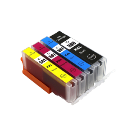  PGI-580 CLI-581 Ink Cartridges, High Yield 1200 Pages