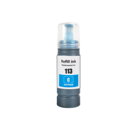 Compatible Epson 113 Cyan Ink Bottle