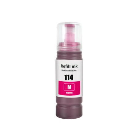 Compatible Epson 114 Magenta Ink Bottle