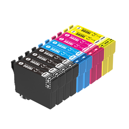 Compatible Epson 503XL Ink Cartridge 10 Pack - Extra Blacks