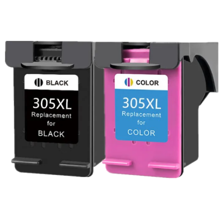 Compatible HP 305XL Ink Cartridge Black + Colour Multipack