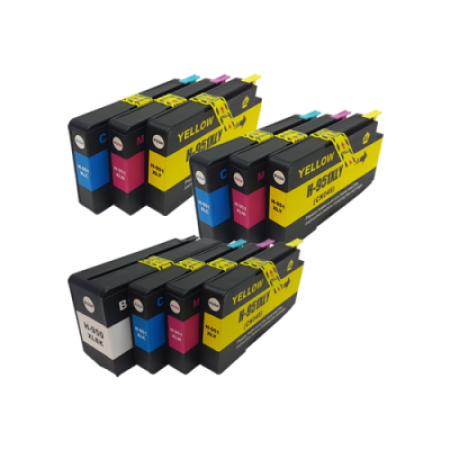 Compatible HP 950XL 951XL Ink Cartridge 10 Pack - Extra Colours