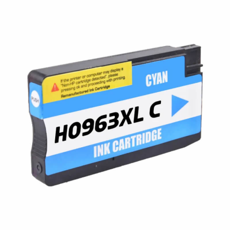Compatible HP 963XL Cyan High Capacity Ink Cartridge - 27.5ml