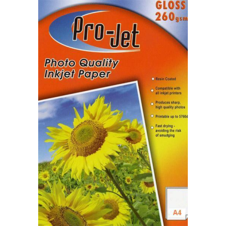 Pro-Jet Glossy Photo Paper A4 135g 20 Sheets - Special Offer