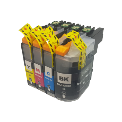 

Compatible Brother LC227/LC225XL Multipack Ink Cartridges BK/C/M/Y