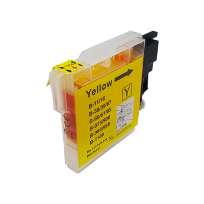 

Compatible Brother LC980 Ink Cartridge Yellow