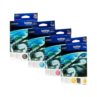 

Brother LC985 Multipack Ink Cartridge BK/C/M/Y Original