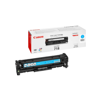 

Canon 718 Toner Cartridge Cyan Original