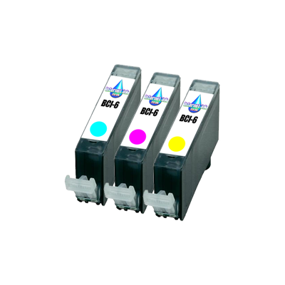 

Compatible Canon BCI-6 Ink Cartridge Ink Colour Pack - 3 Inks