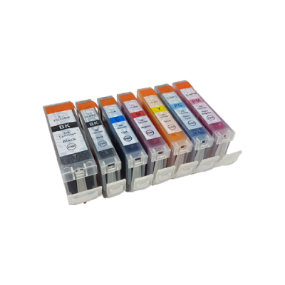 

Compatible Canon CLI-8 Photo Ink Cartridge Multipack + PGI-5 - 7 Inks