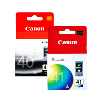 

Canon PG-40 + CL-41 Black + Colour Original Ink Cartridge Multipack