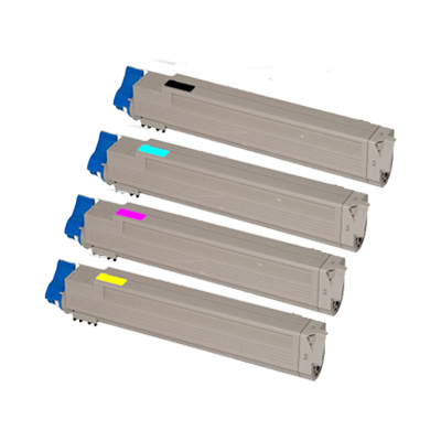 

Compatible OKI 45536416/5/4/3 Multipack Toner Cartridges BK/C/M/Y