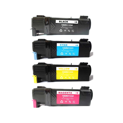 

Compatible Xerox 6125 Multipack 106R01331/2/3/4 Toner Cartridges BK/C/M/Y 4 Toners