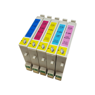 

Compatible Epson T0482 - T0486 Ink Cartridge Colour Pack - 5 Inks