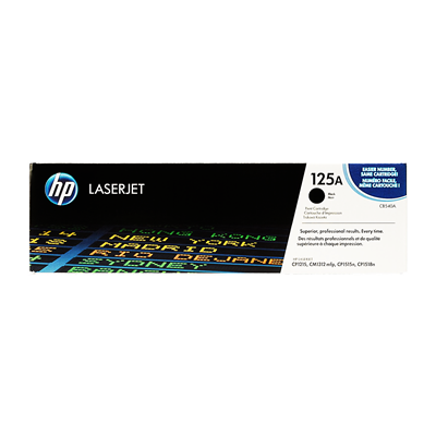 

HP 125A CB540A Black Toner Cartridge