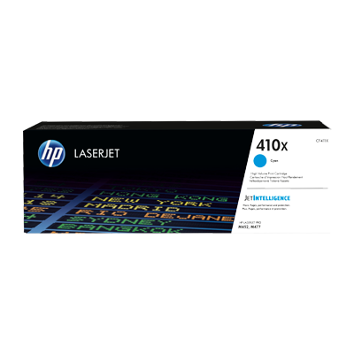 

HP 410X CF411X Cyan Toner Cartridge