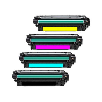 

Compatible HP 507X CE400X High Capacity Toner Cartridge Multipack - 4 Toners