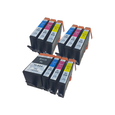 

Compatible HP 934/935XL Ink Cartridge Colour Mixed Multipack - 10 Inks