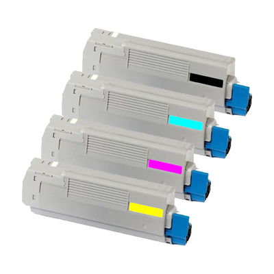 

Compatible OKI 44973536 Toner Cartridge MultiPack - 4 Toners