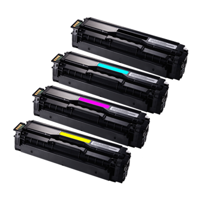 

Compatible Samsung CLT-504S Toner Cartridge Pack - 4 Toners