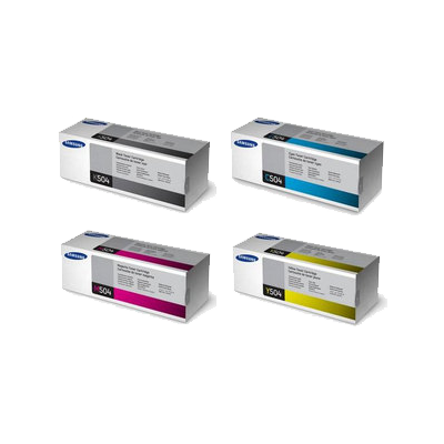 

Samsung CLT-504S Multipack Toner Cartridges BK/C/M/Y 4 Pack